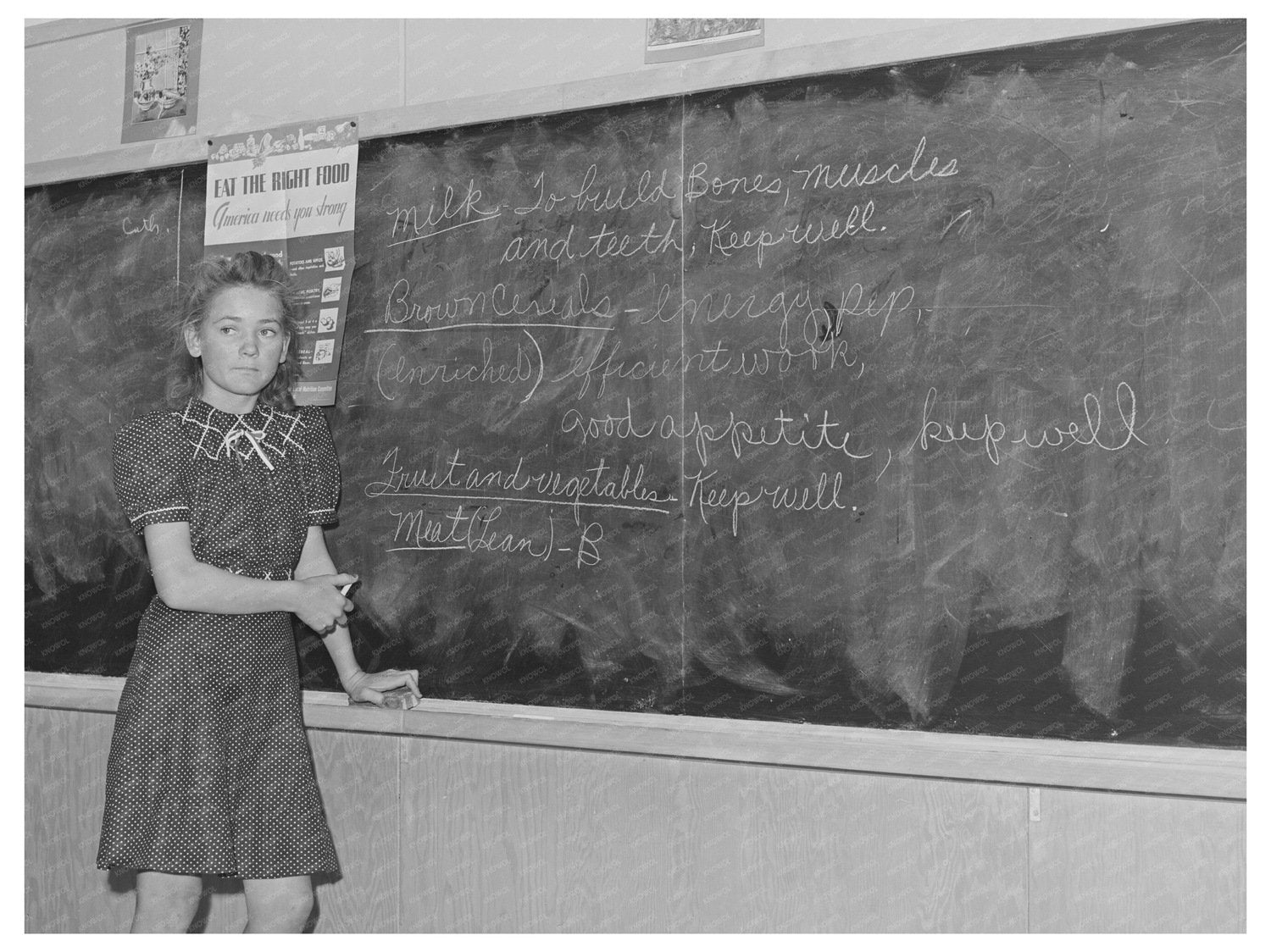 Children in Nutritional Education Program Arizona 1942
