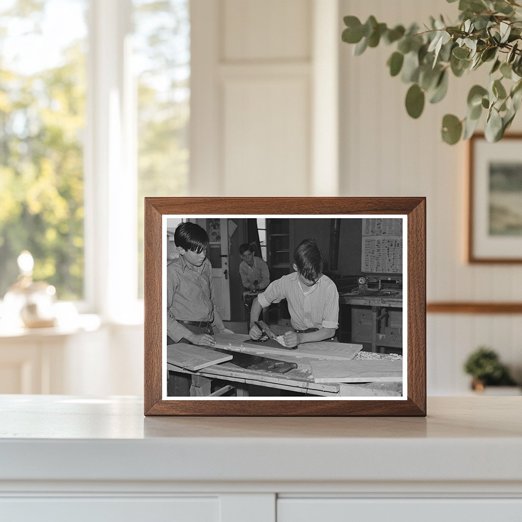 Vocational School Workshop at Eleven Mile Corner 1942