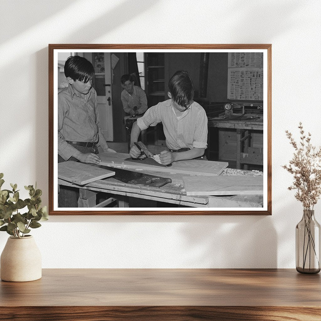 Vocational School Workshop at Eleven Mile Corner 1942