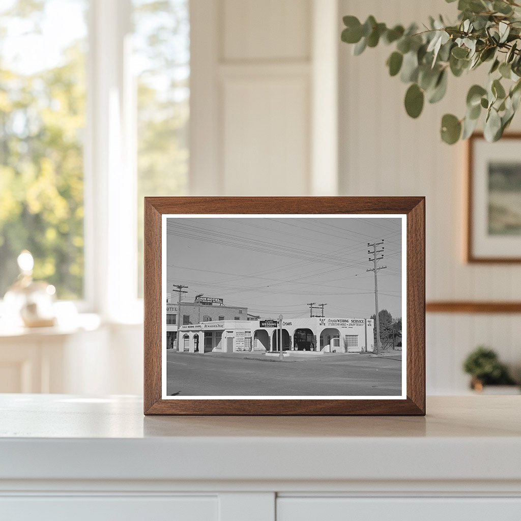 Vintage Wedding Chapel in Yuma Arizona March 1942