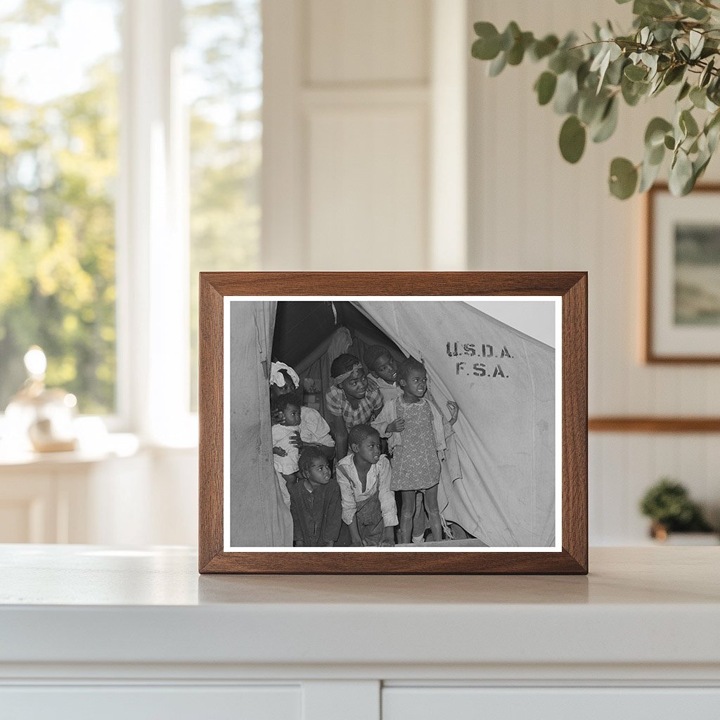 Farm Workers in Mobile Unit Friendly Corners Arizona 1942