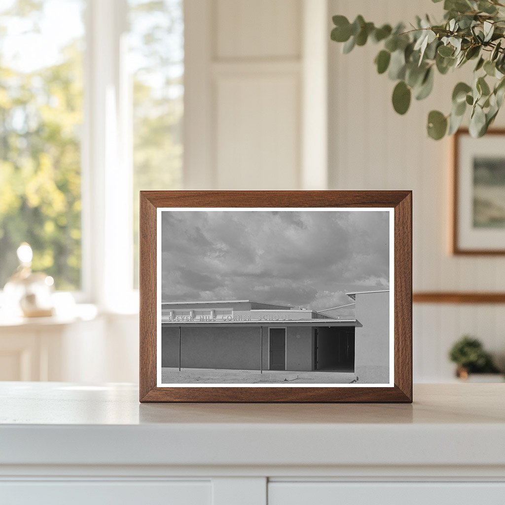 1942 School in FSA Community Eleven Mile Corner Arizona