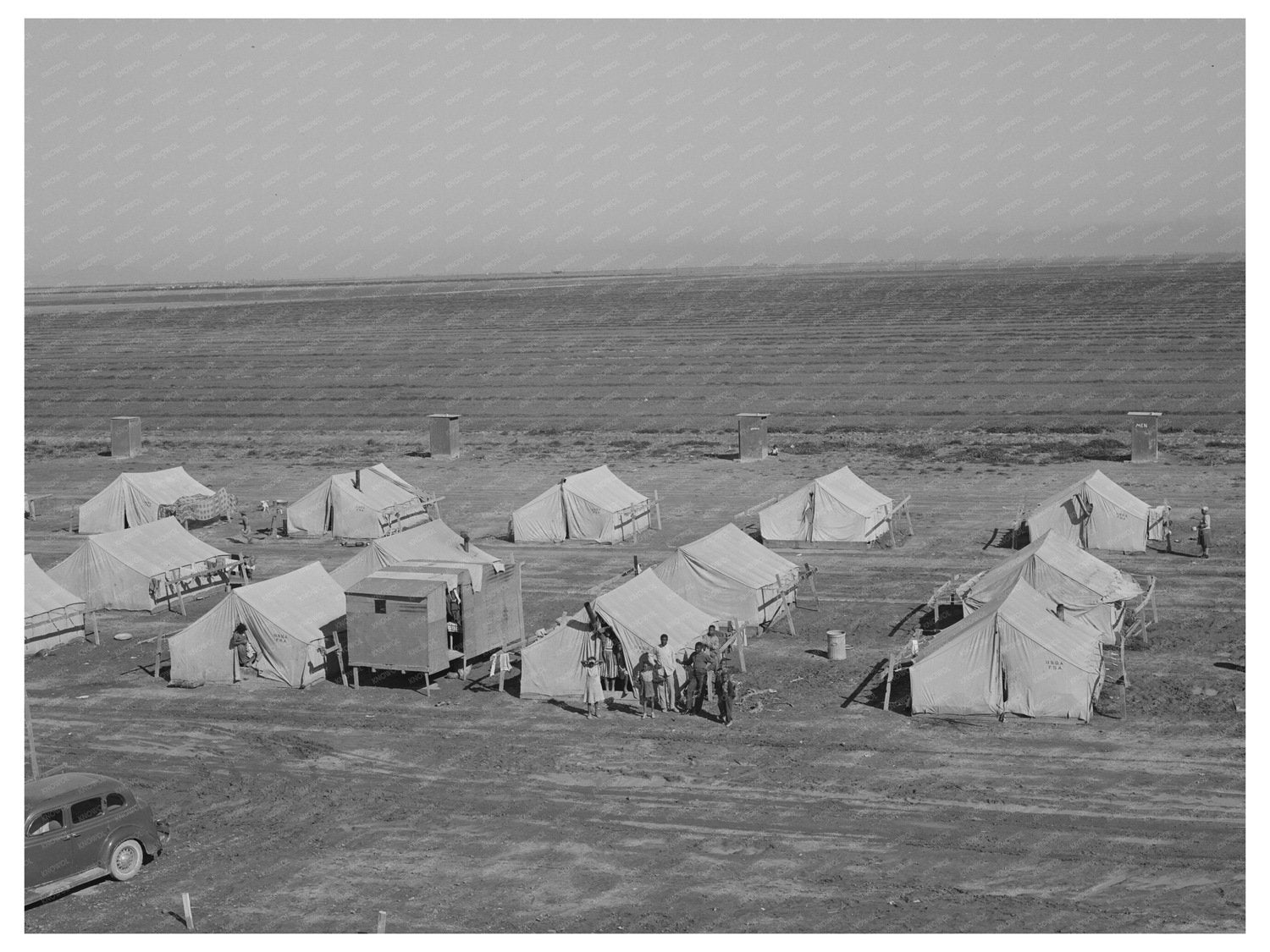 Tent Homes of Farm Workers in Arizona March 1942