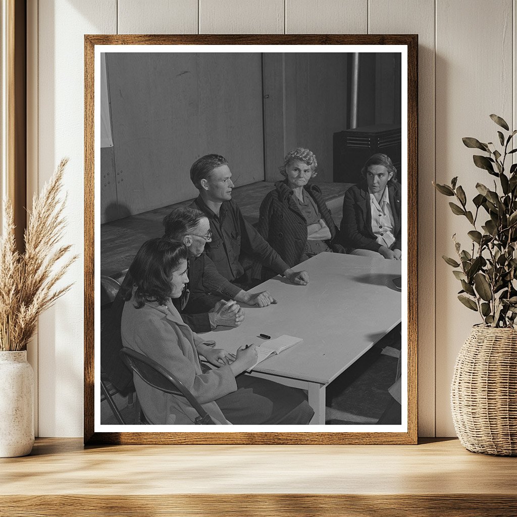 Camp Council Meeting Yuma Arizona March 1942