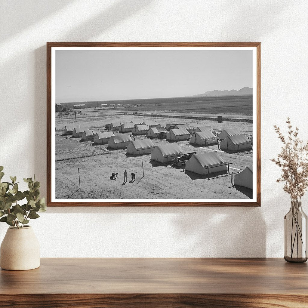 Tent Homes in Farm Security Administration Community 1942