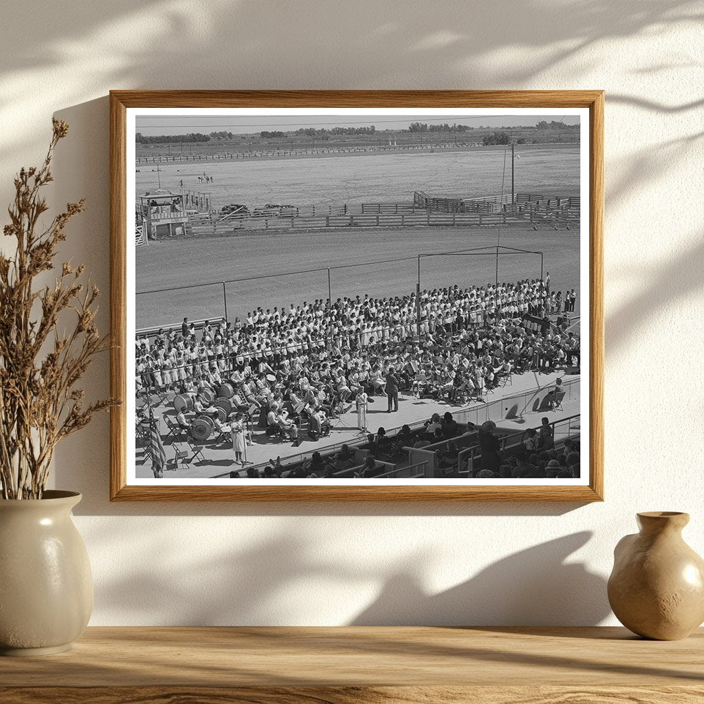 Victory Chorus Performance by Schoolchildren March 1942