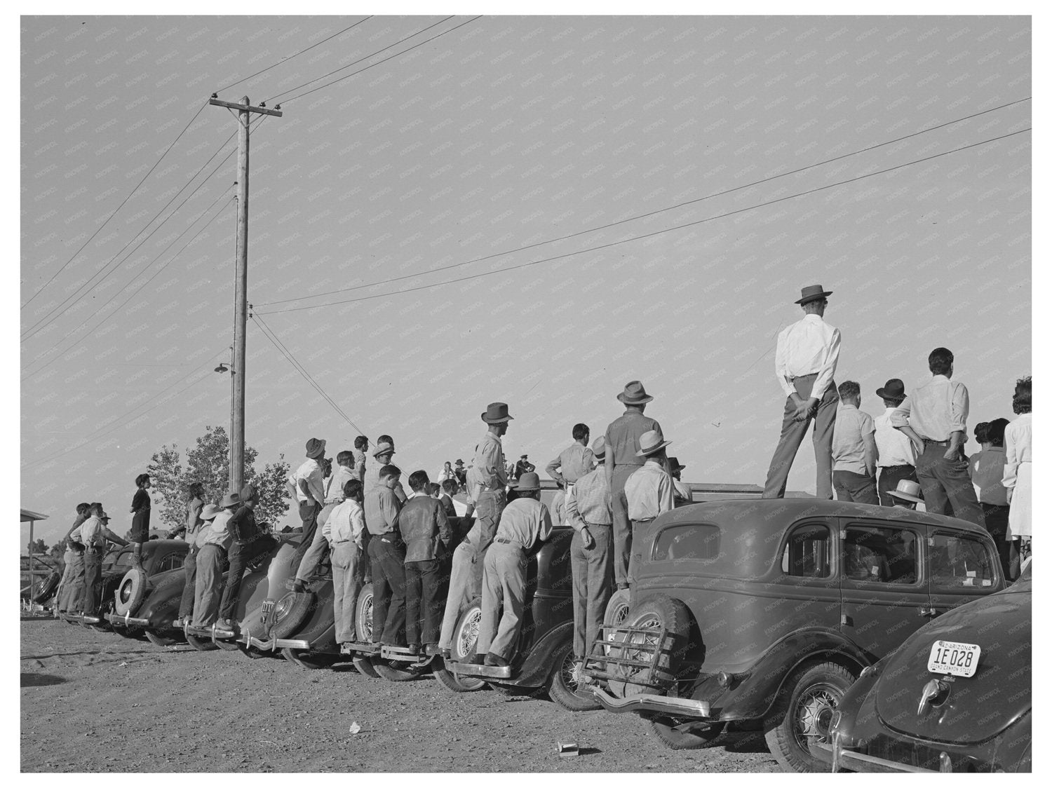 Farm Workers Field Day Events Yuma Arizona March 1942