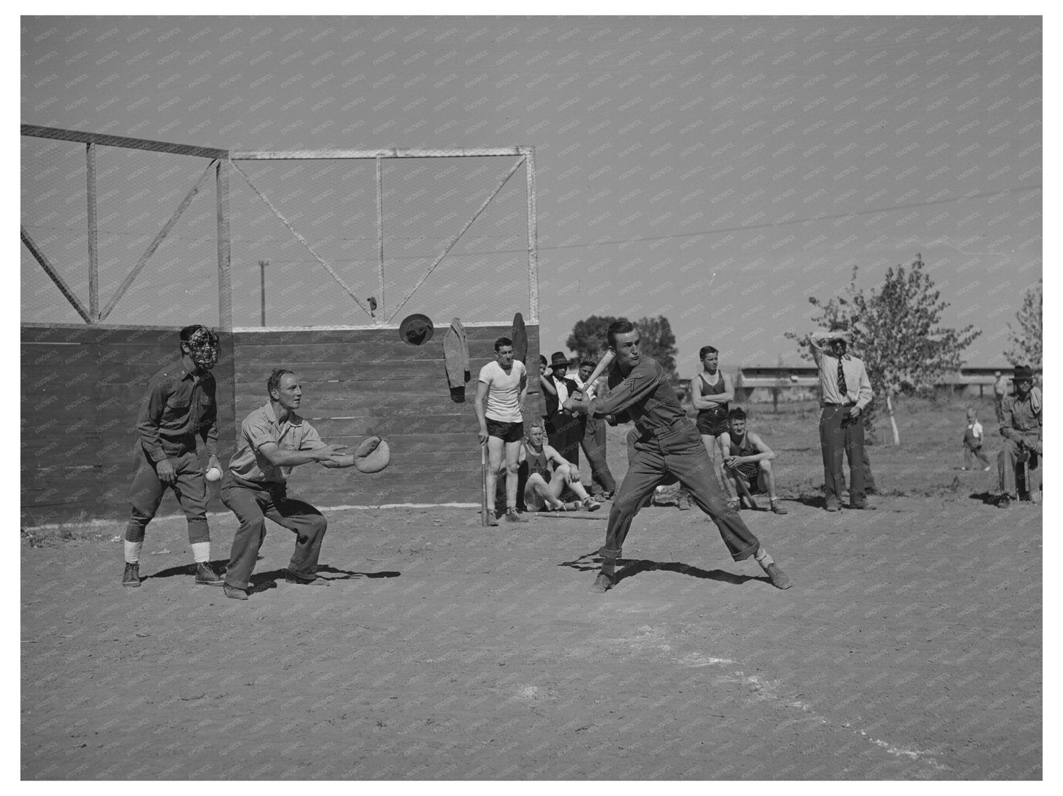 Boys at Field Day in Yuma Arizona March 1942