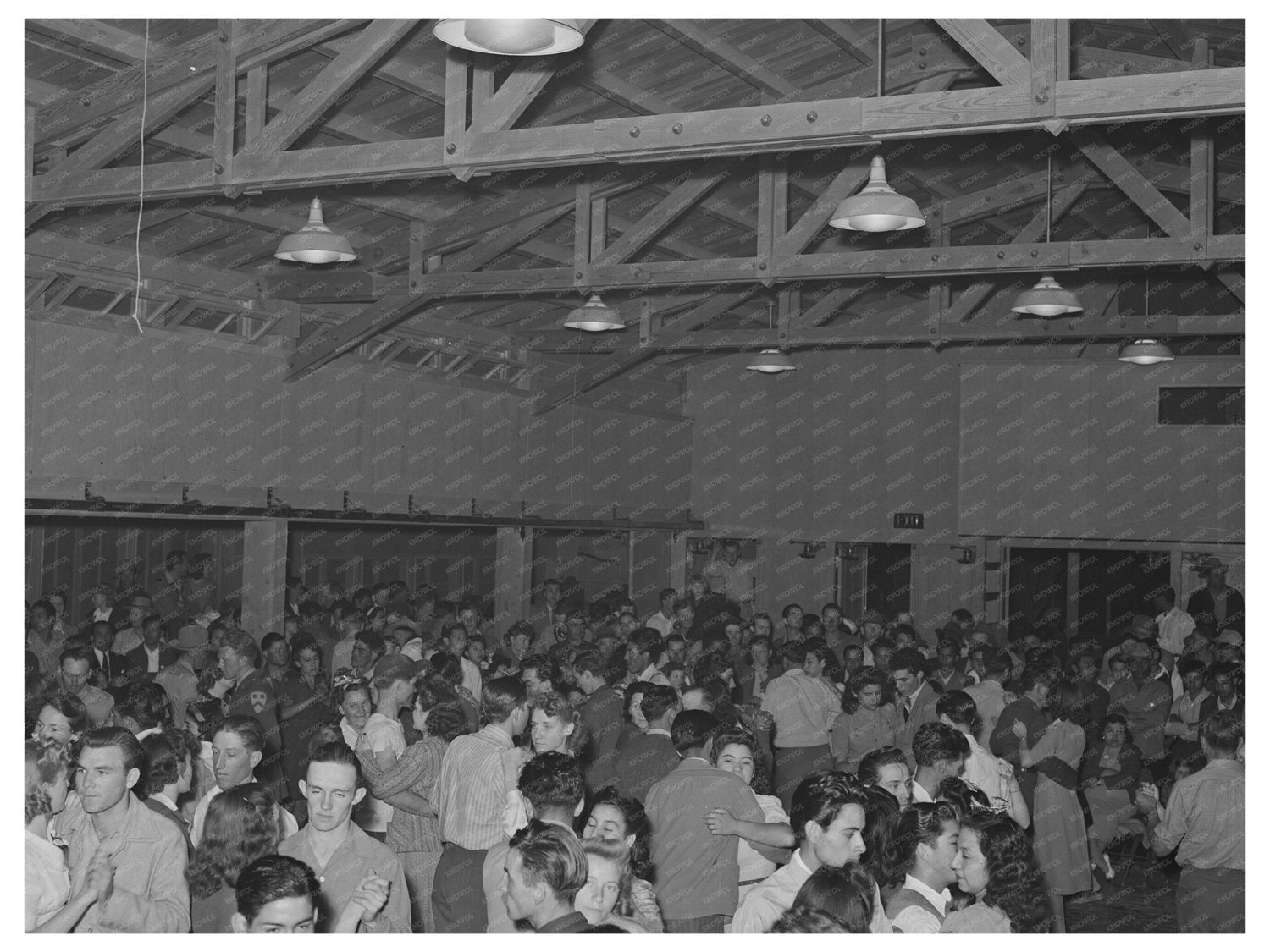 Dance Event at FSA Farm Workers Community March 1942
