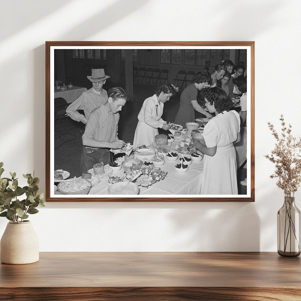 1942 Farm Workers Community Meal Yuma Arizona