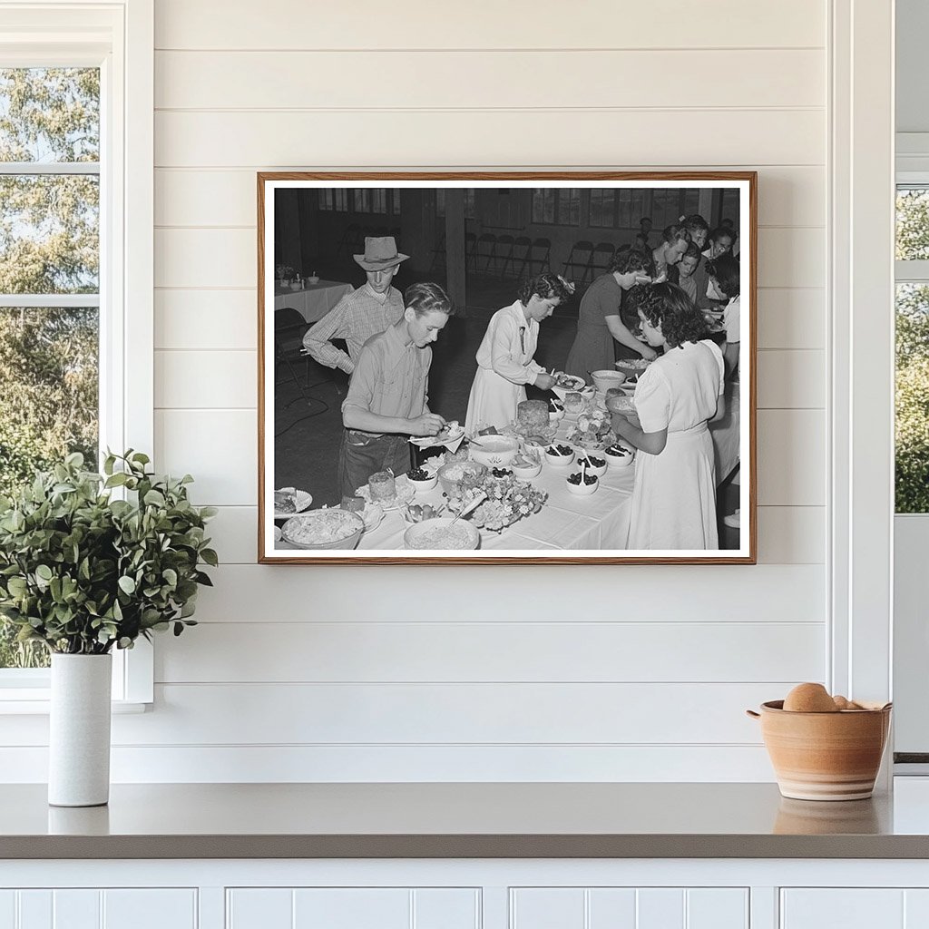 1942 Farm Workers Community Meal Yuma Arizona