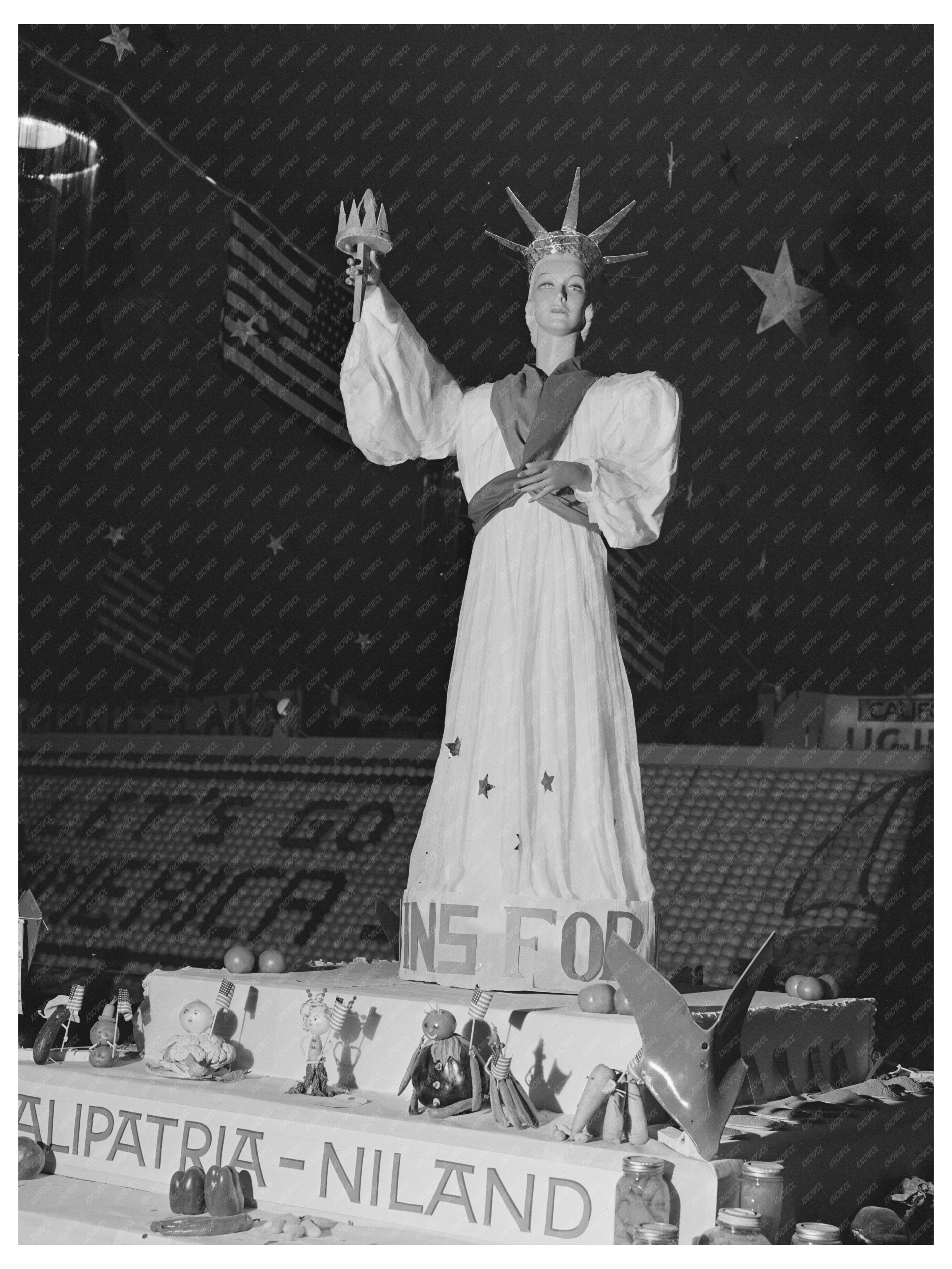 Vitamins for Victory Exhibit Imperial County Fair 1944