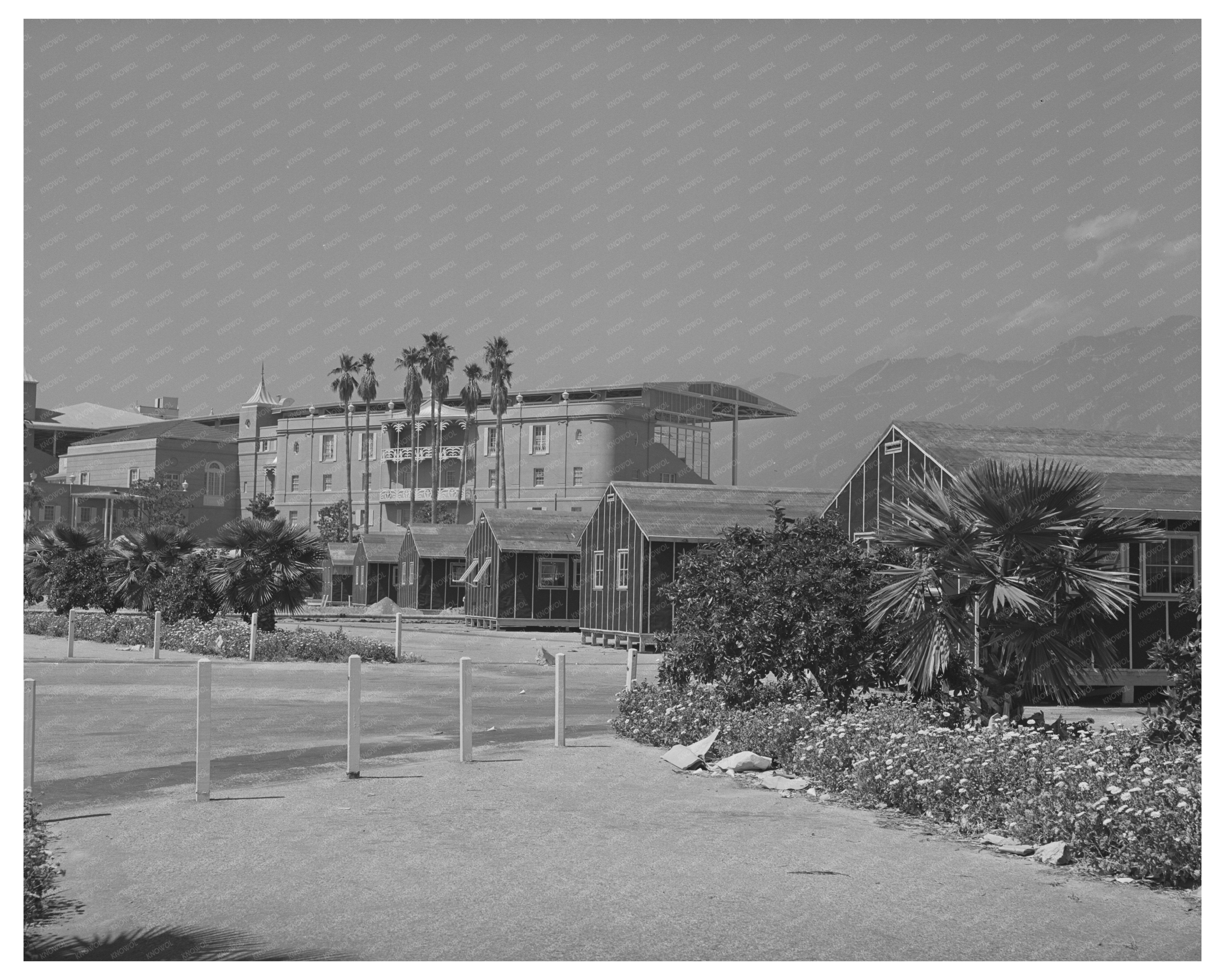 1942 Evacuation Centers in Los Angeles County California