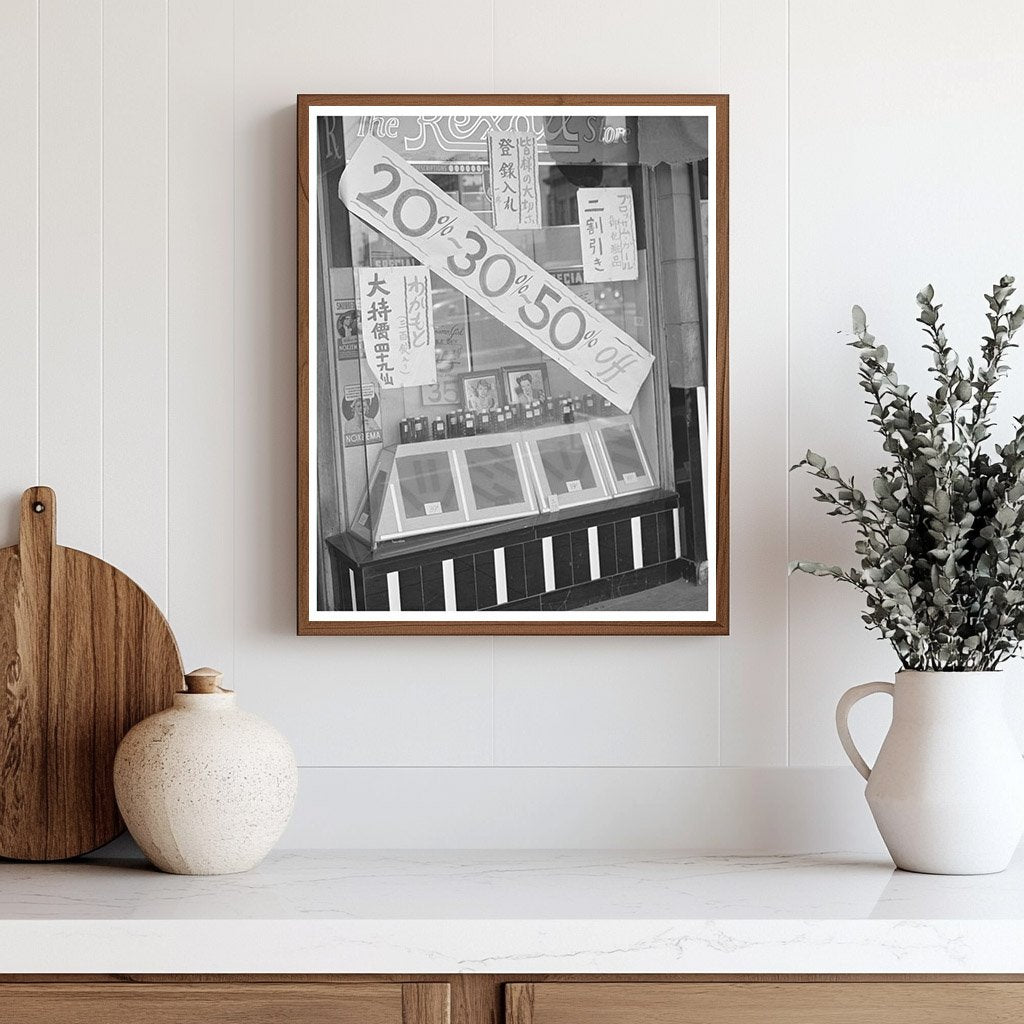 Little Tokyo Los Angeles Evacuation April 1942 Image