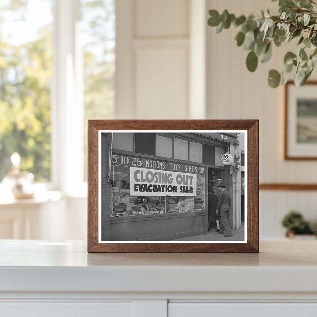 Little Tokyo Store Los Angeles April 1942