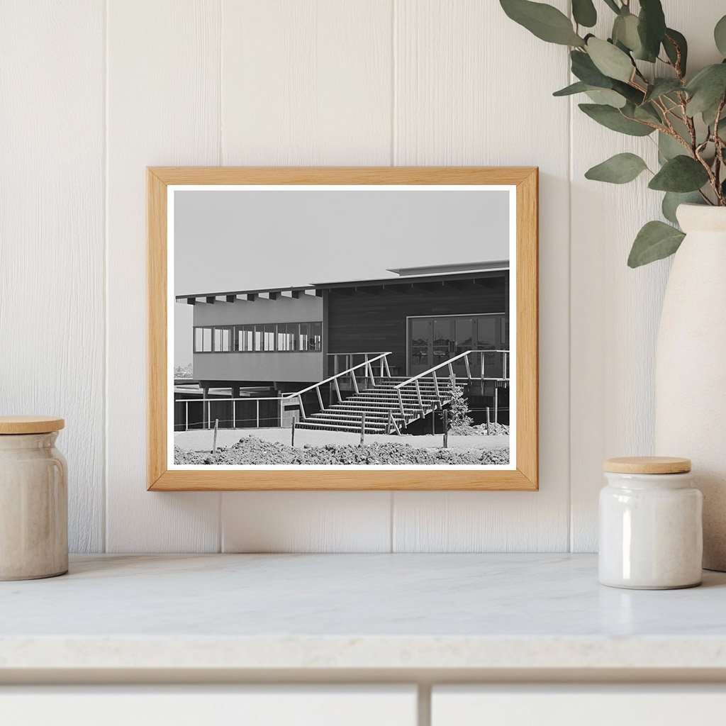 1942 Vintage Restaurant Entrance Vallejo California Housing Project