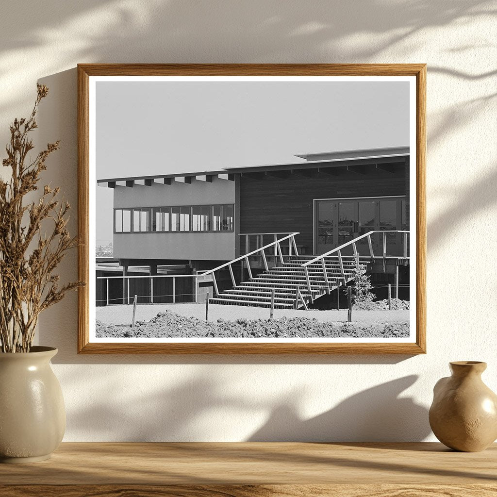 1942 Vintage Restaurant Entrance Vallejo California Housing Project
