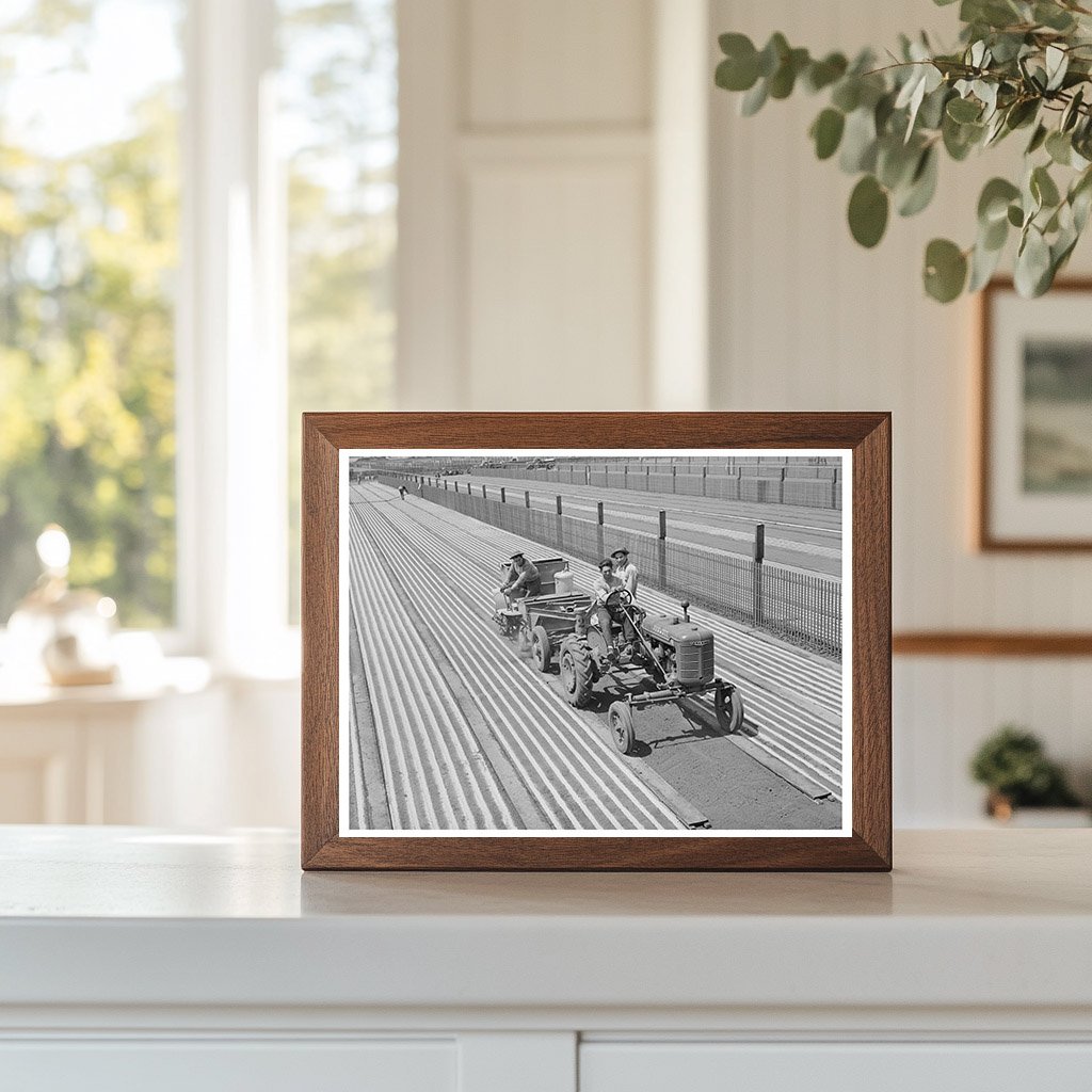 Guayule Seed Planting in Salinas California May 1942