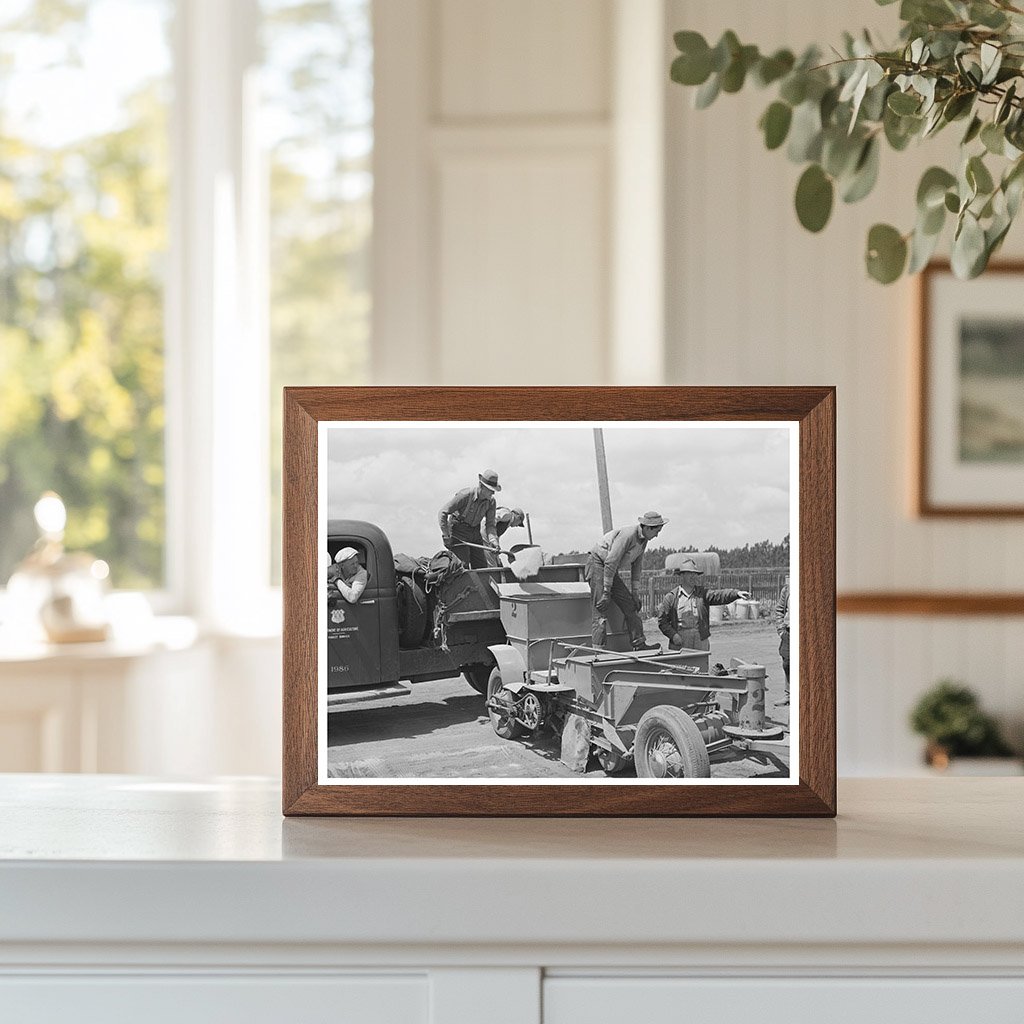 Guayule Planting Workers in Salinas California 1942