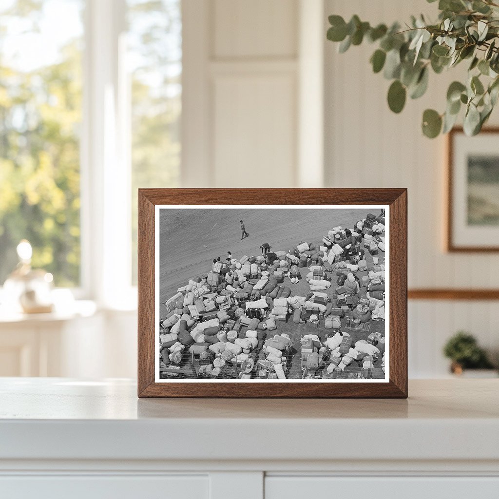 Japanese-American Baggage Los Angeles May 1942