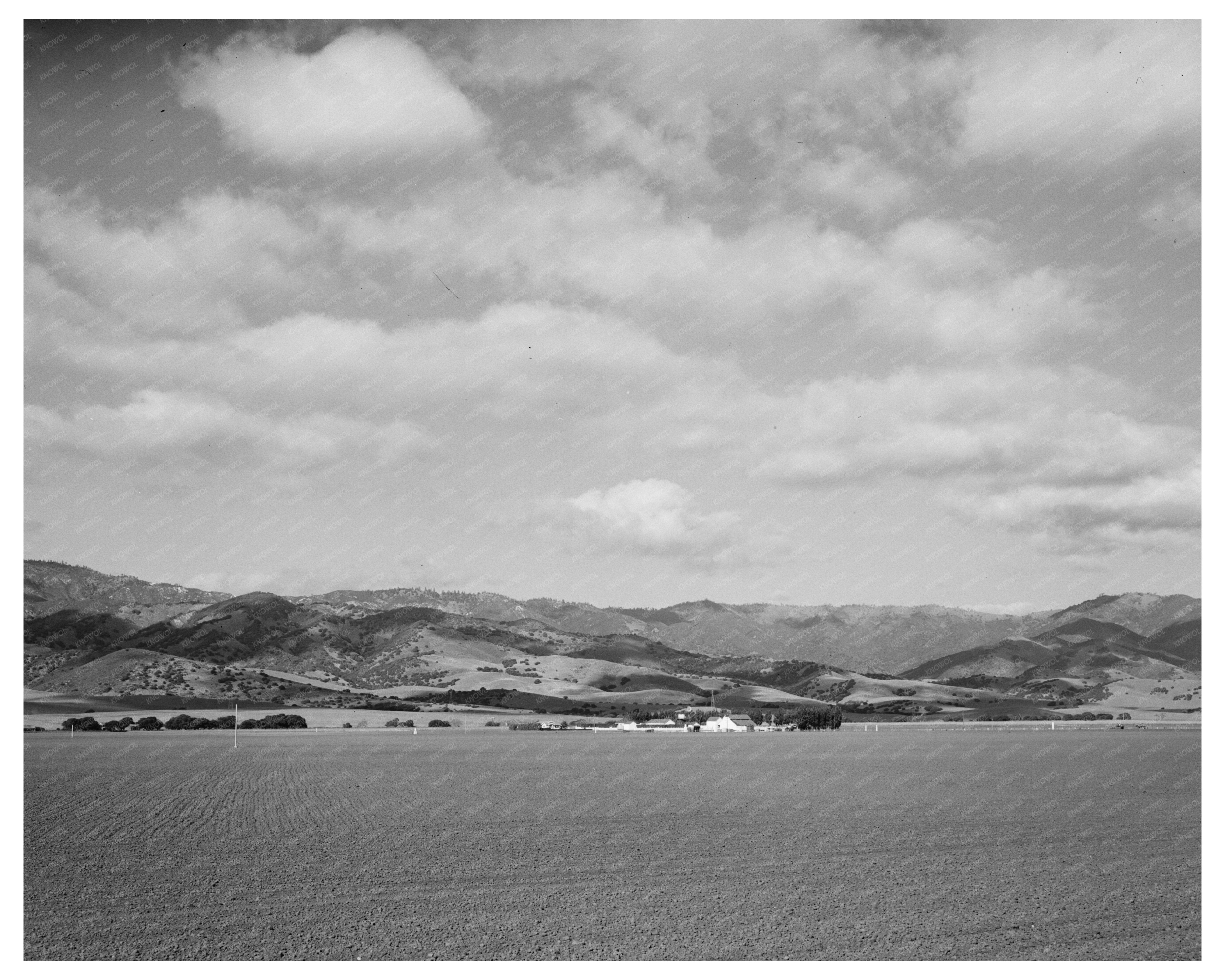 Monterey County Farming Landscape May 1942