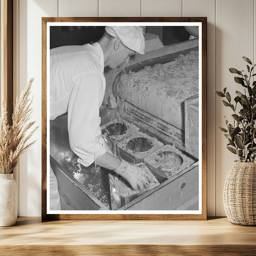 Dehydrated Cabbage Canning in Turlock California 1942