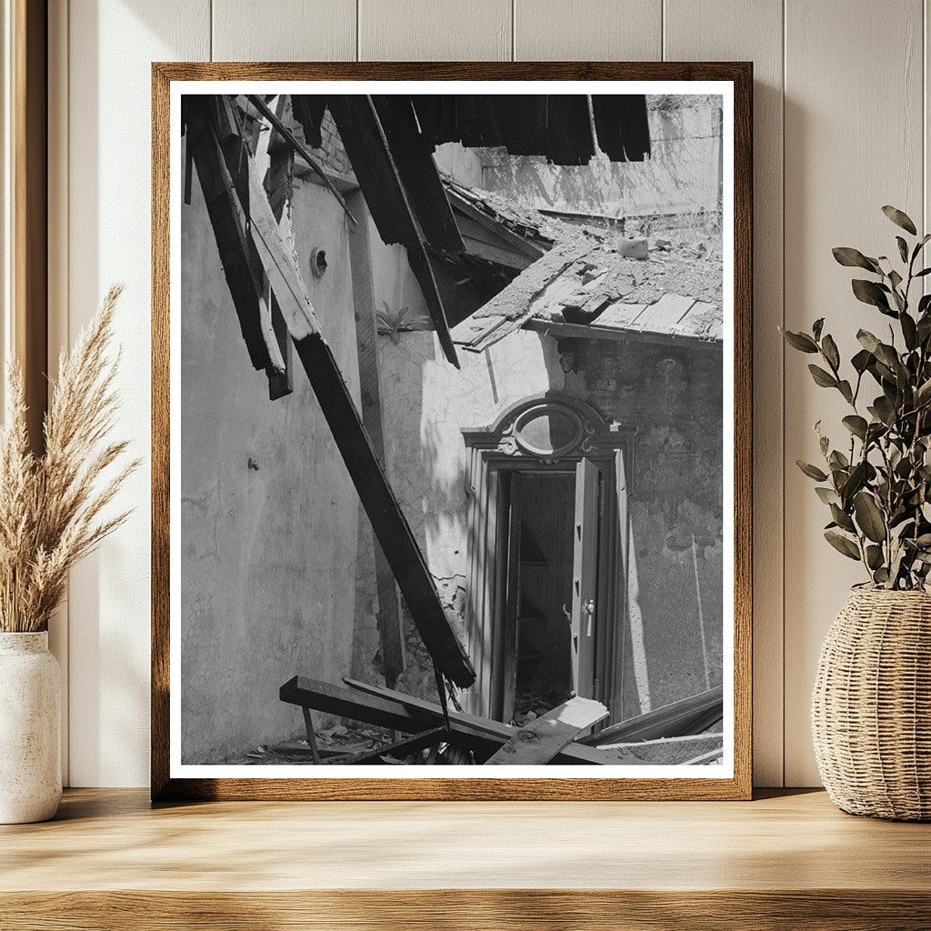 Old Bank Vault in Kennett California 1942