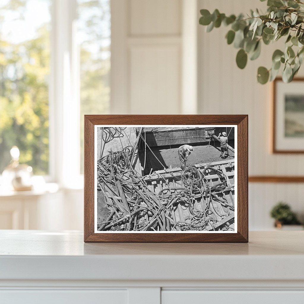 Shasta Dam Construction Workers June 1942