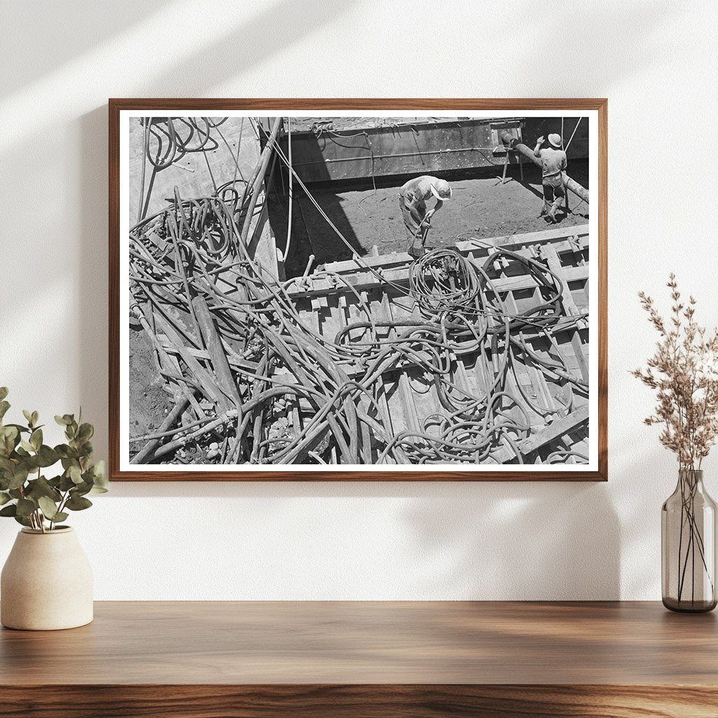 Shasta Dam Construction Workers June 1942