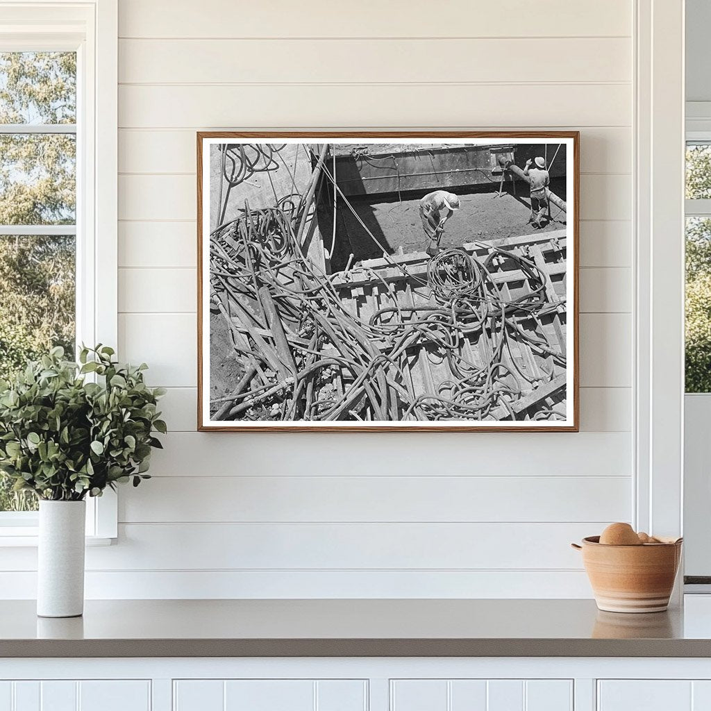 Shasta Dam Construction Workers June 1942
