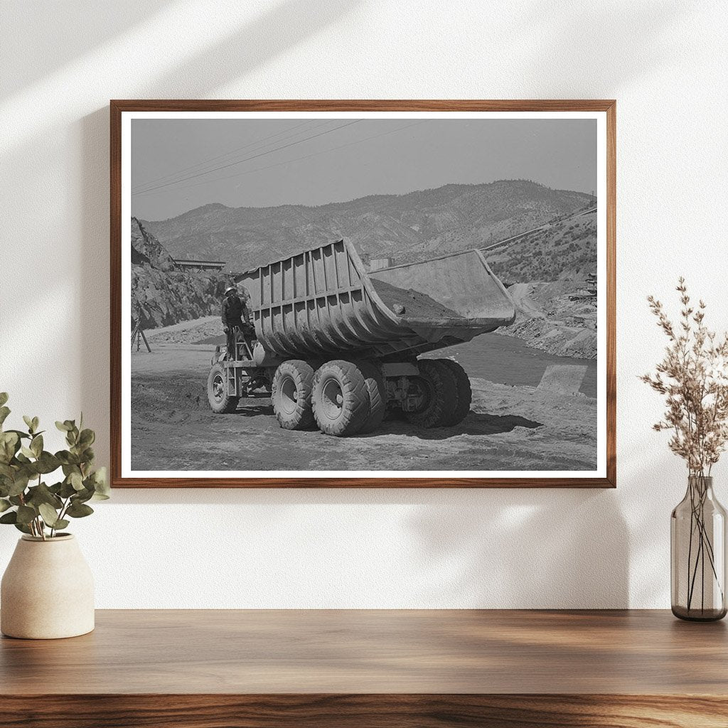 Shasta Dam Construction June 1942 Photo