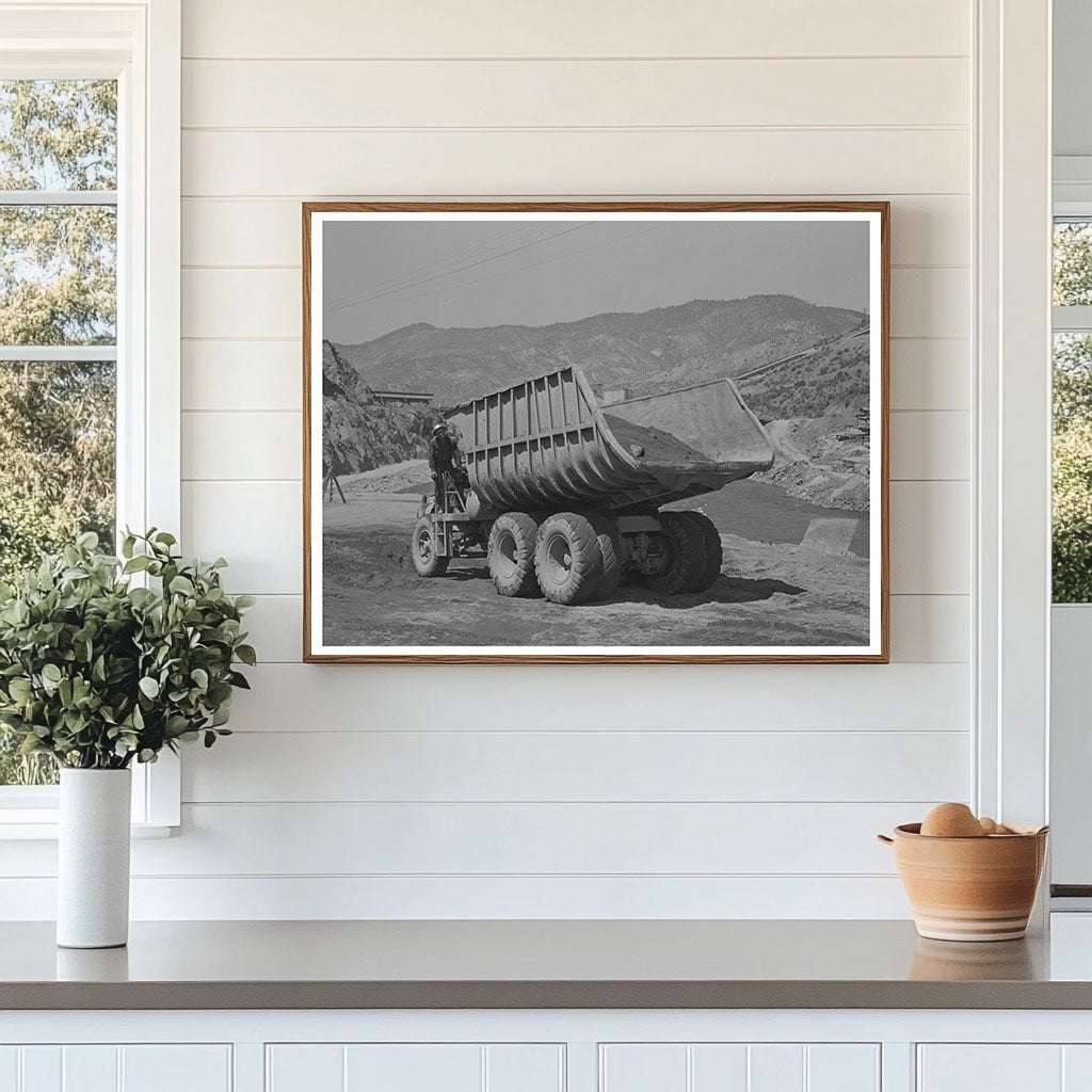 Shasta Dam Construction June 1942 Photo