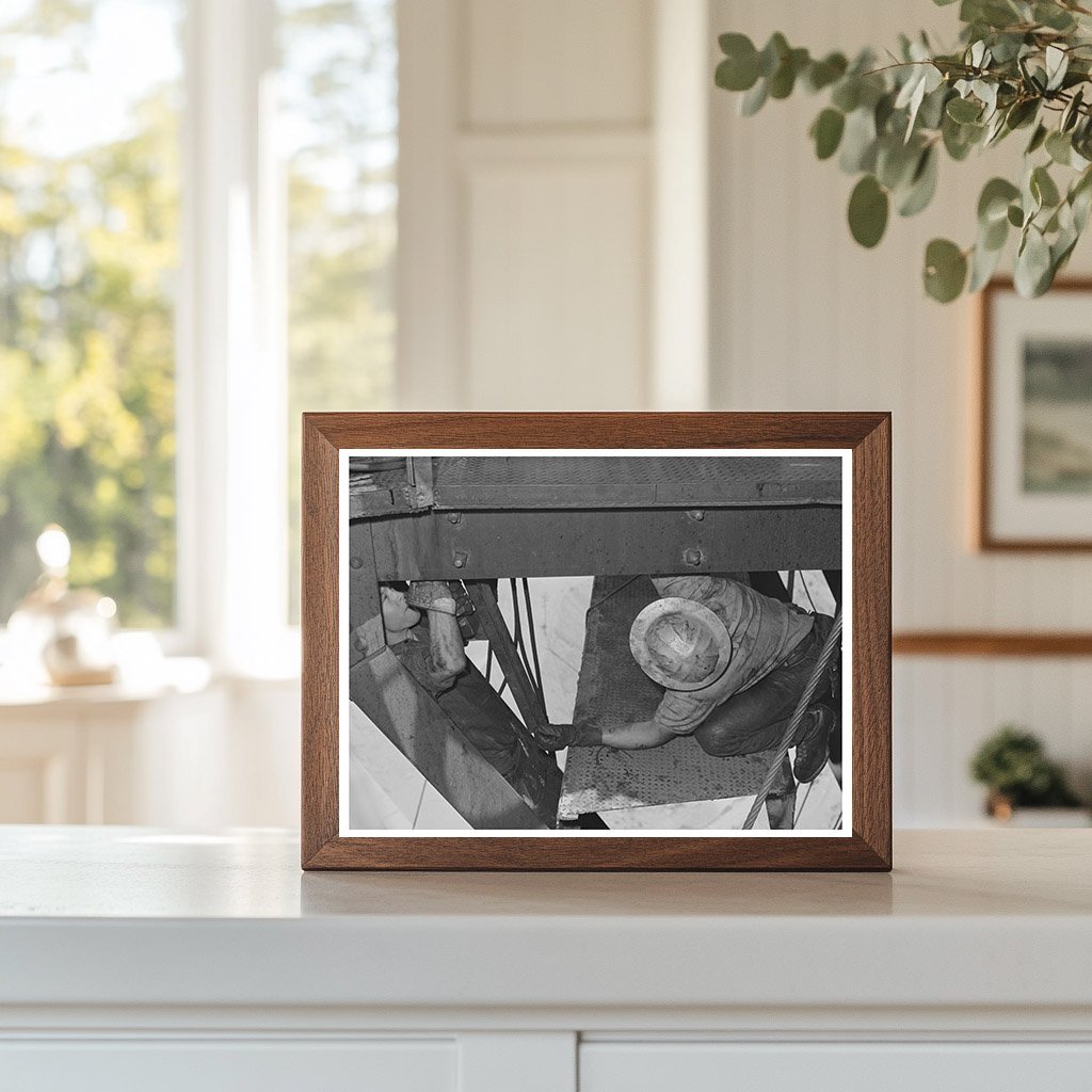 Grease Monkeys at Shasta Dam June 1942