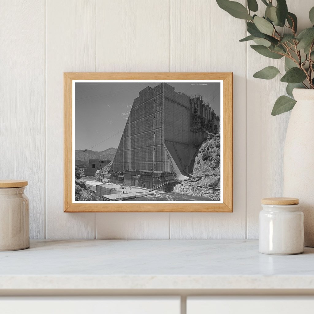Shasta Dam Construction Site June 1942