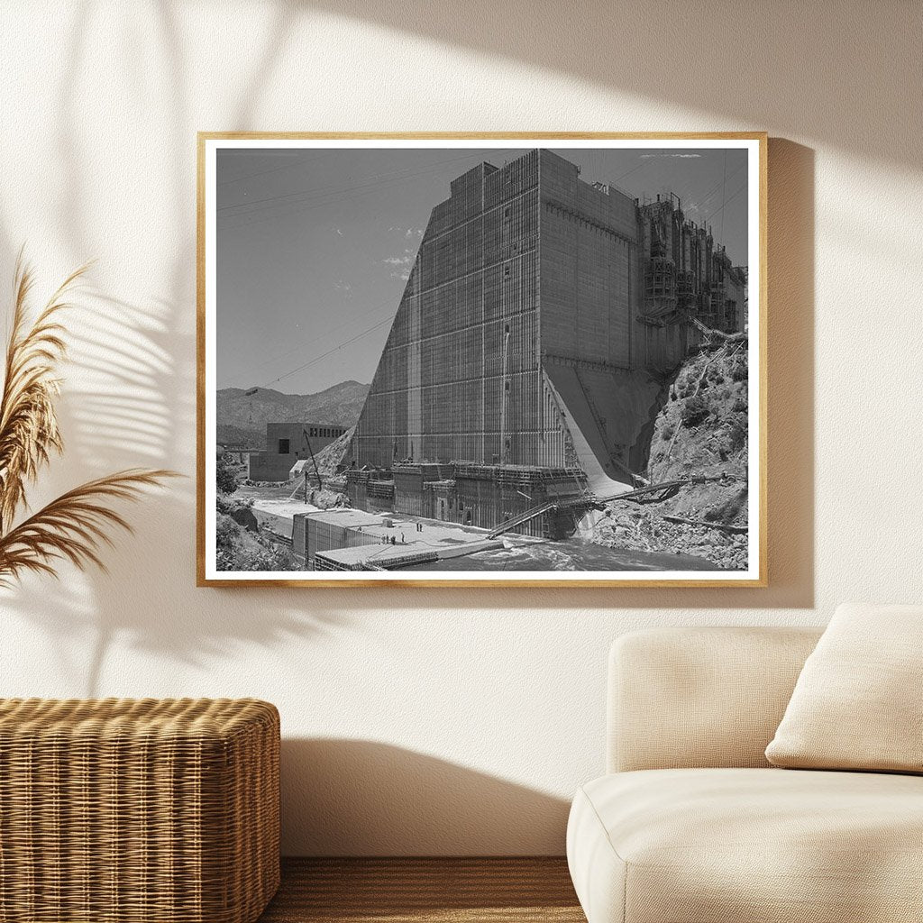 Shasta Dam Construction Site June 1942