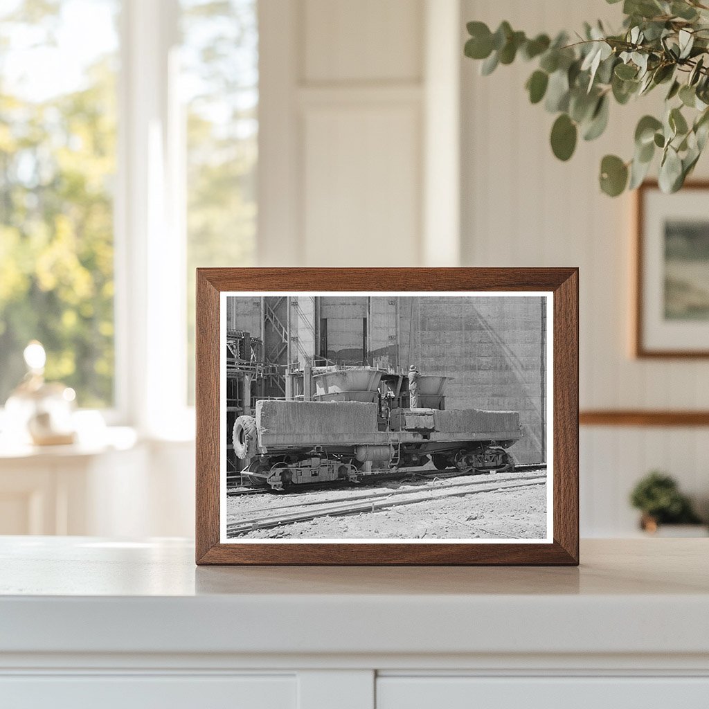 Shasta Dam Construction June 1942 Concrete Mixing Depot