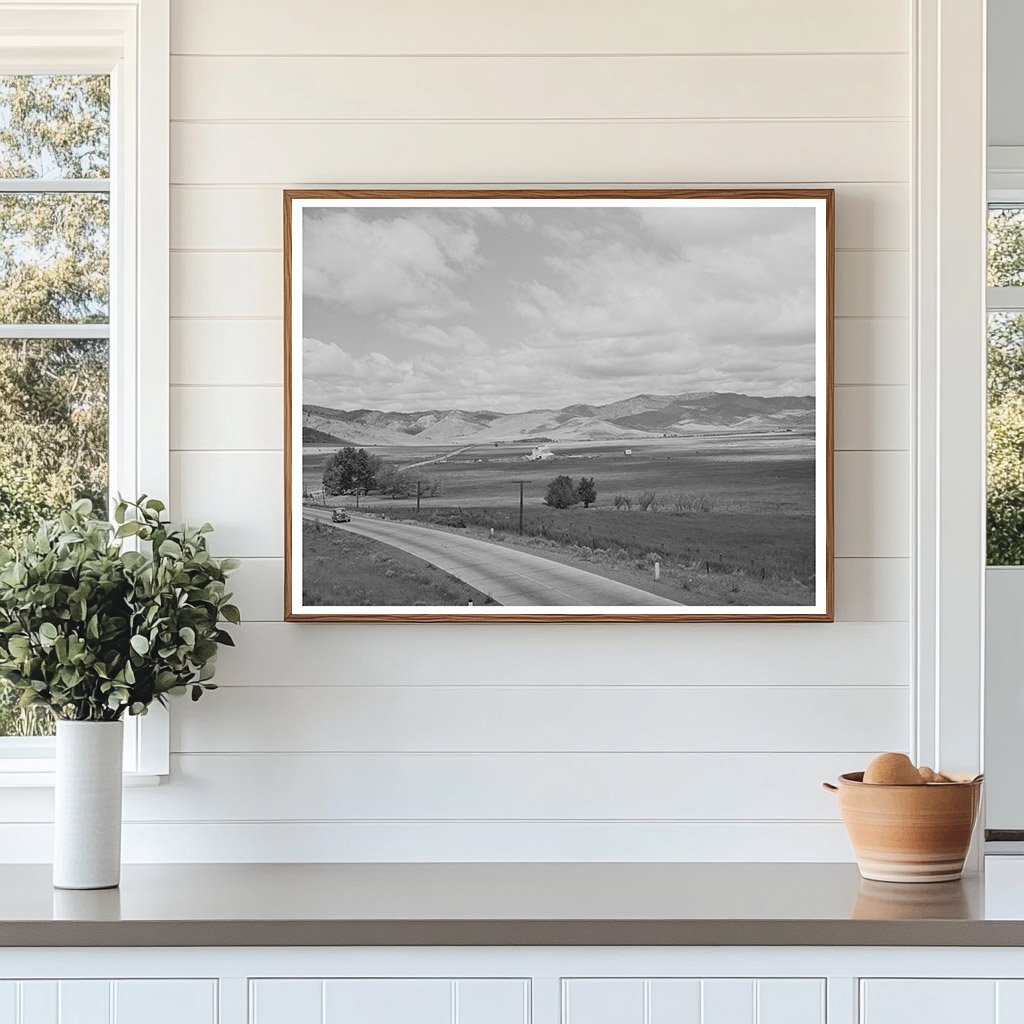 Siskiyou County Highway Landscape July 1942