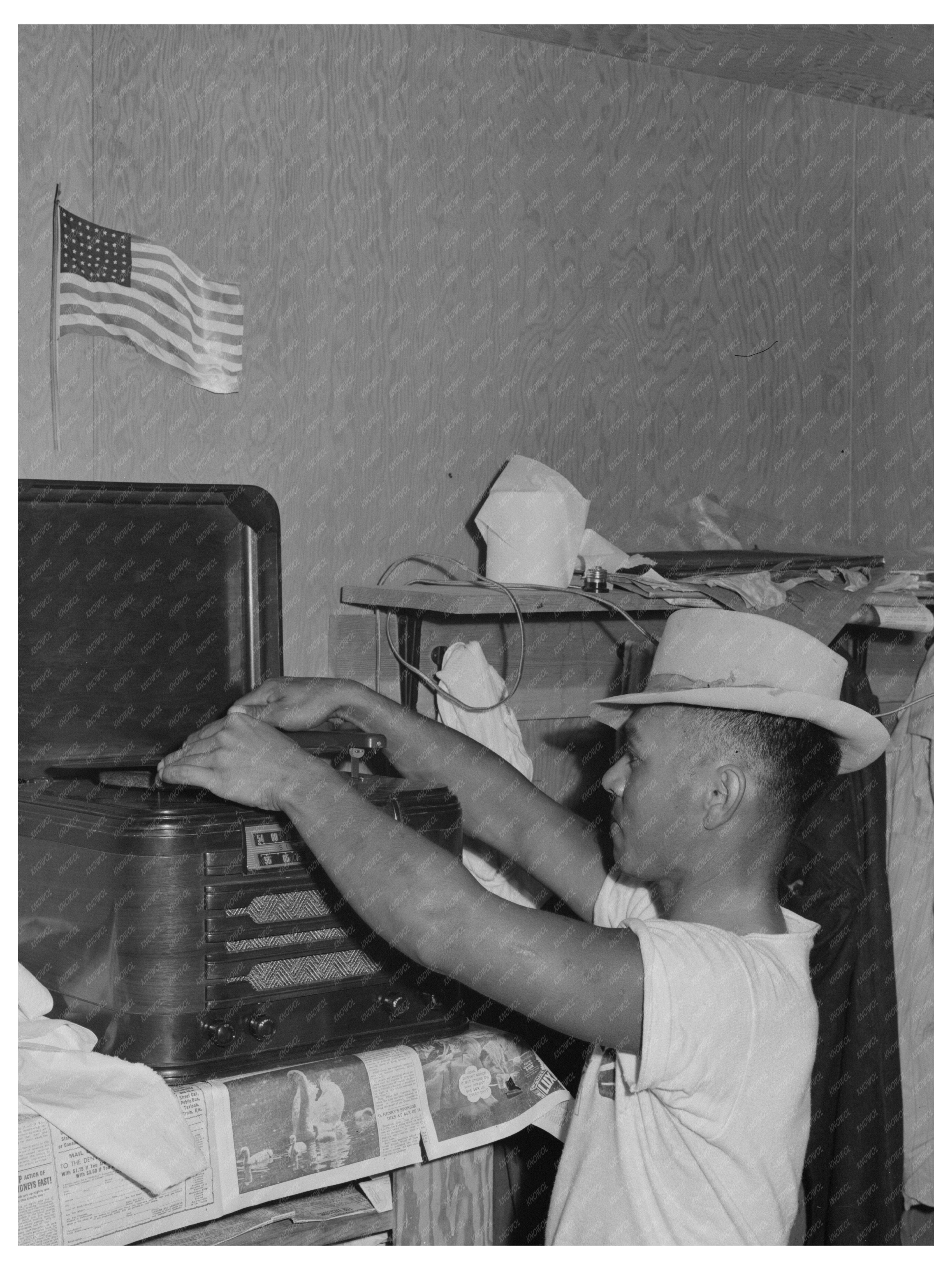 Japanese Farm Worker in Idaho July 1942