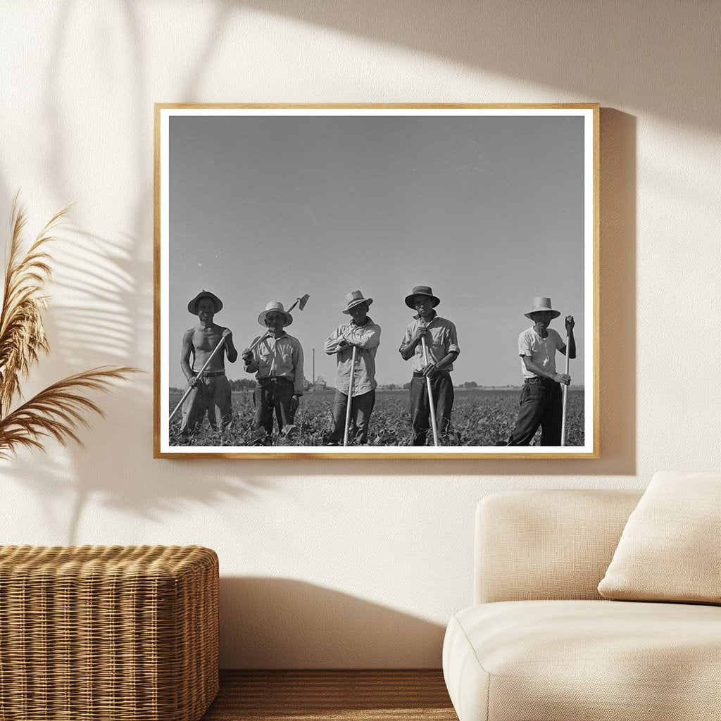 Japanese Farm Workers at Idaho Camp July 1942