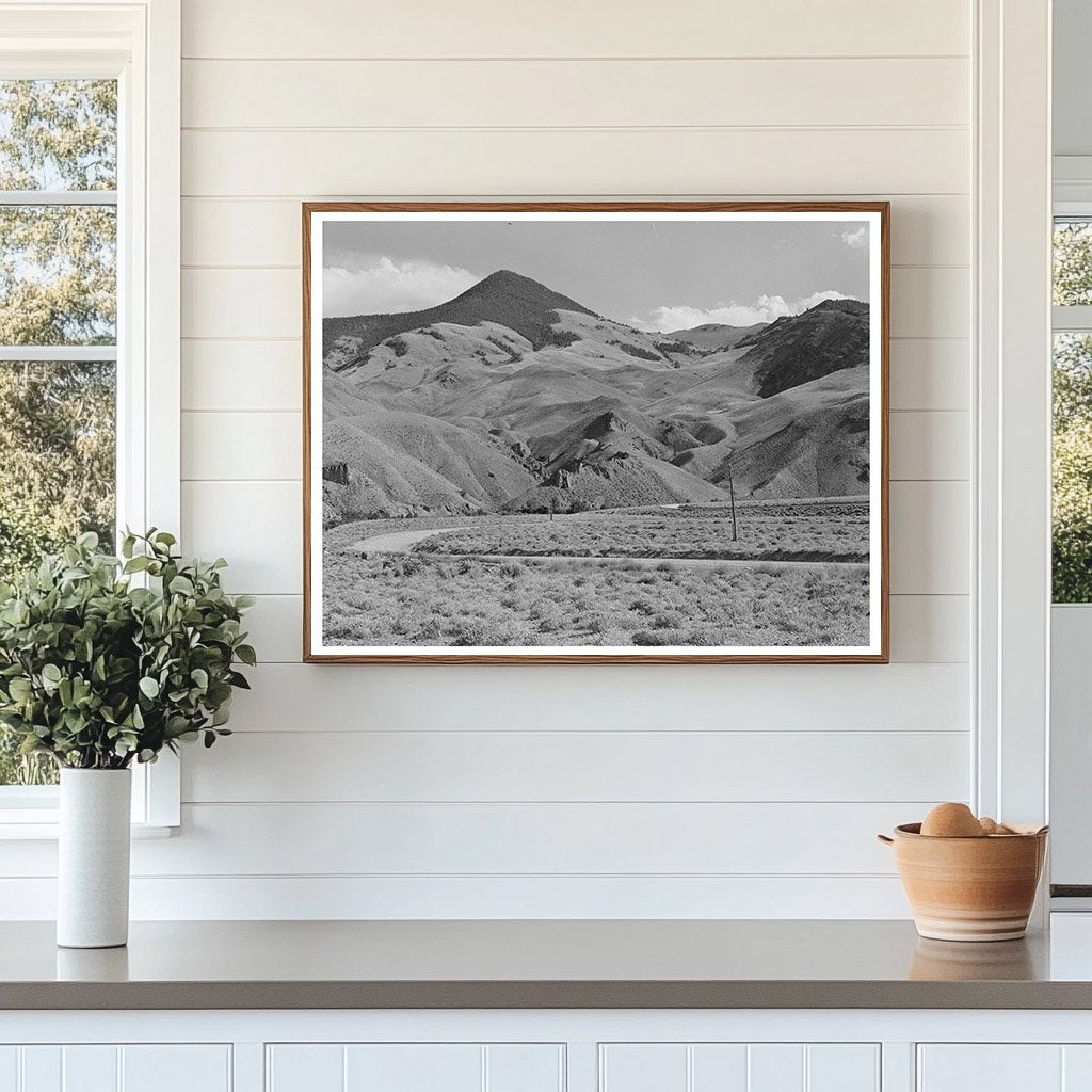 Custer County Idaho Range Land Salmon River Valley 1942