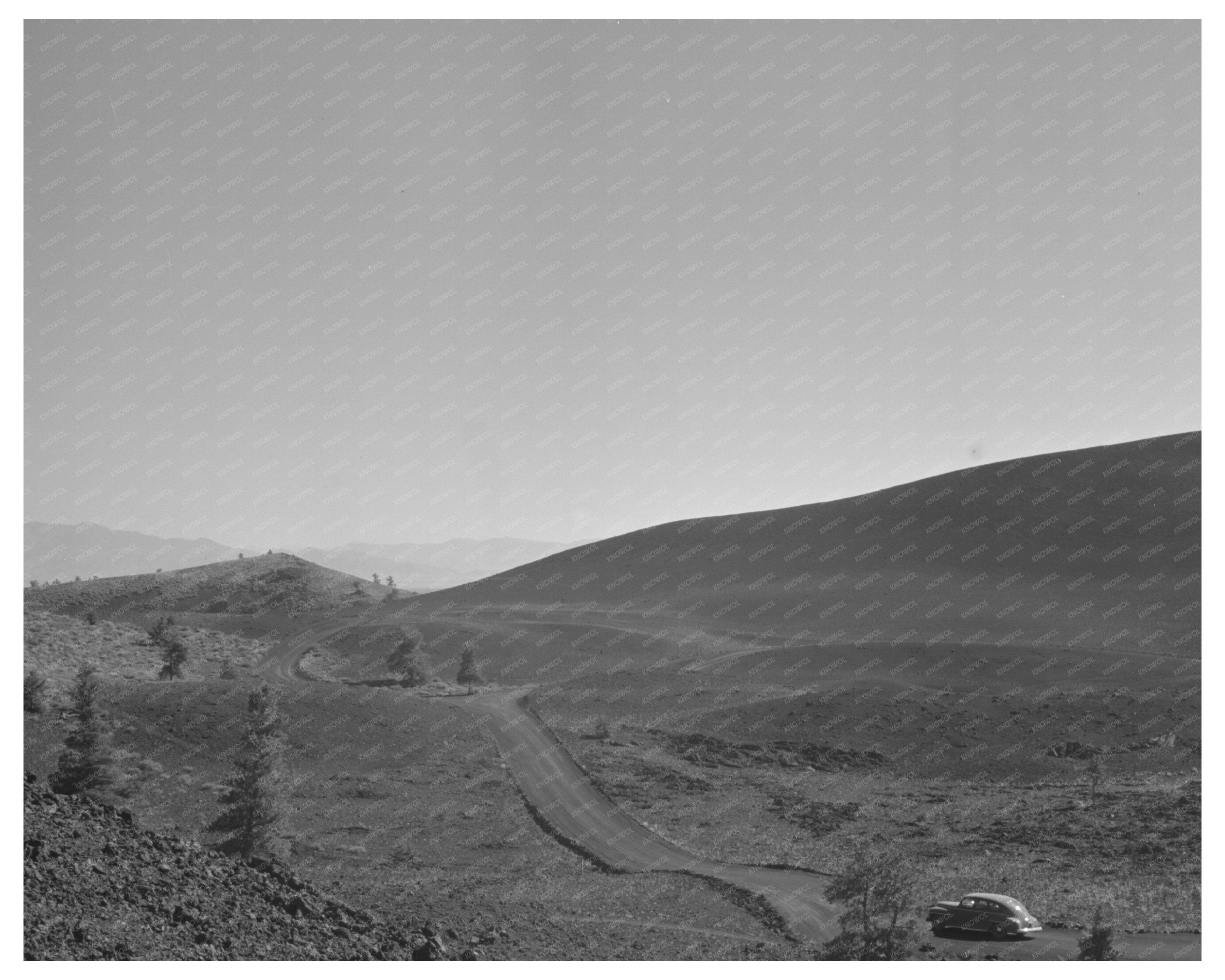 Craters of the Moon National Monument Idaho August 1942