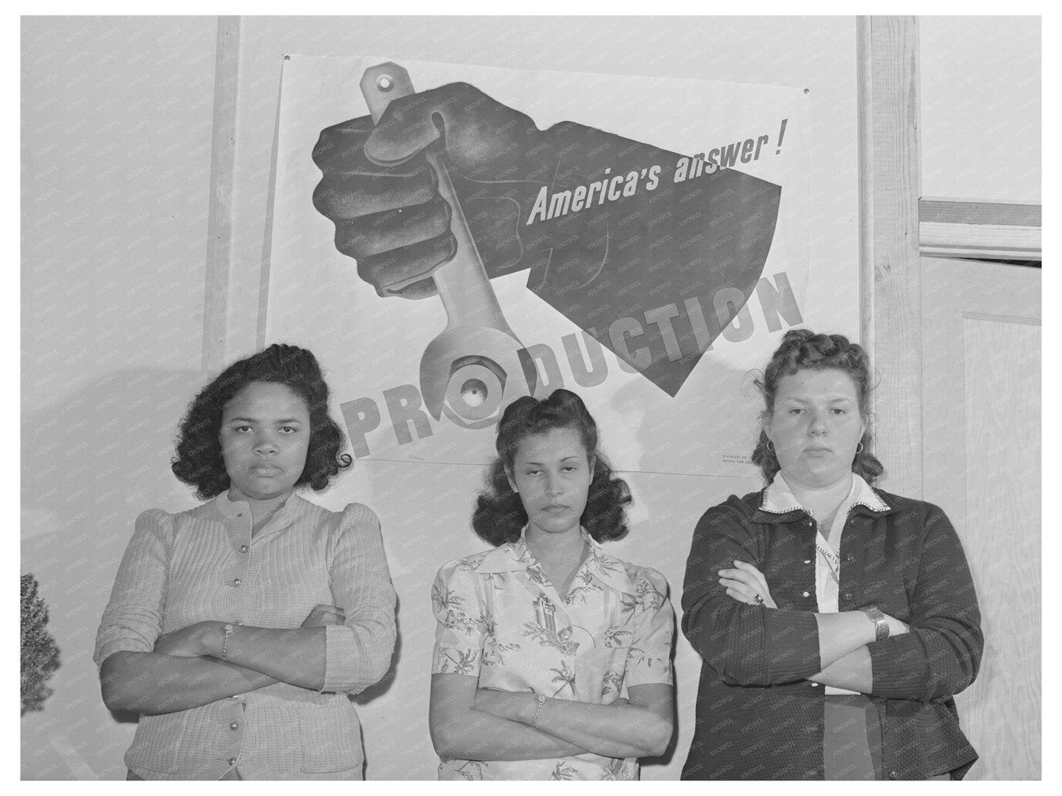 Women Workers at Pacific Parachute Company 1942
