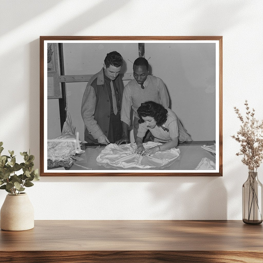 Pilot Parachutes Final Inspection April 1942 San Diego