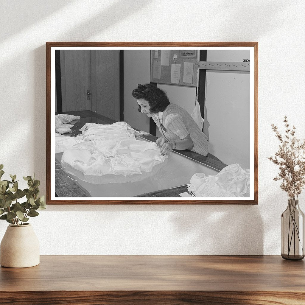 Pilot Parachute Inspection at Pacific Parachute Company 1942