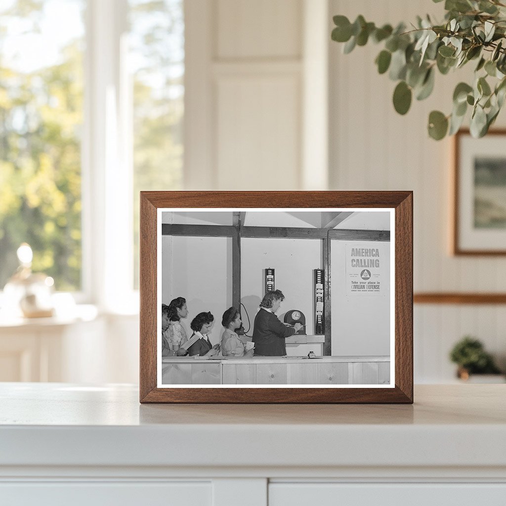 Pacific Parachute Company Employees San Diego April 1942