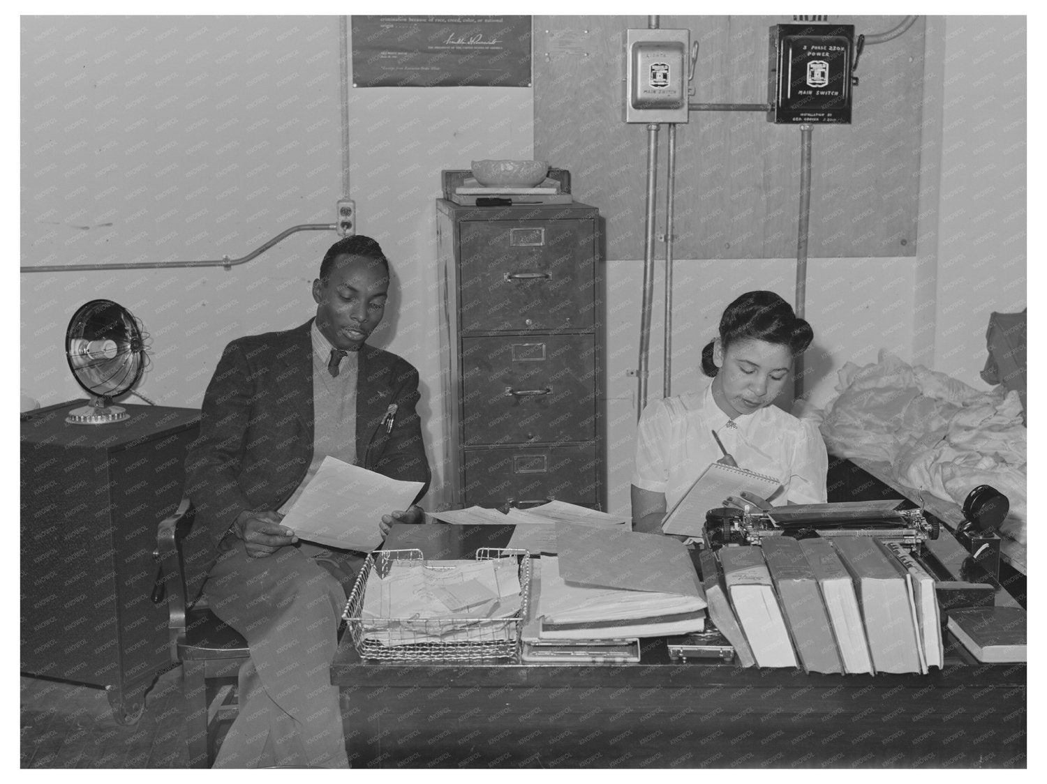 1942 Office of the Pacific Parachute Company San Diego