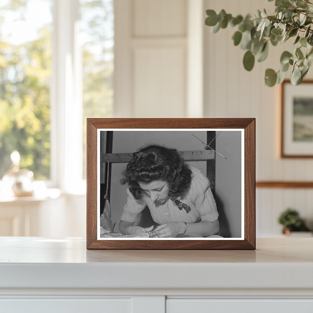 Pacific Parachute Company Employee April 1942