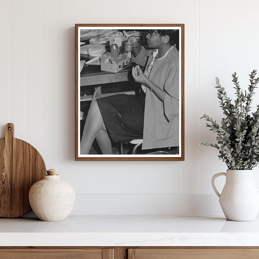 Lunch Hour at Pacific Parachute Company San Diego 1942