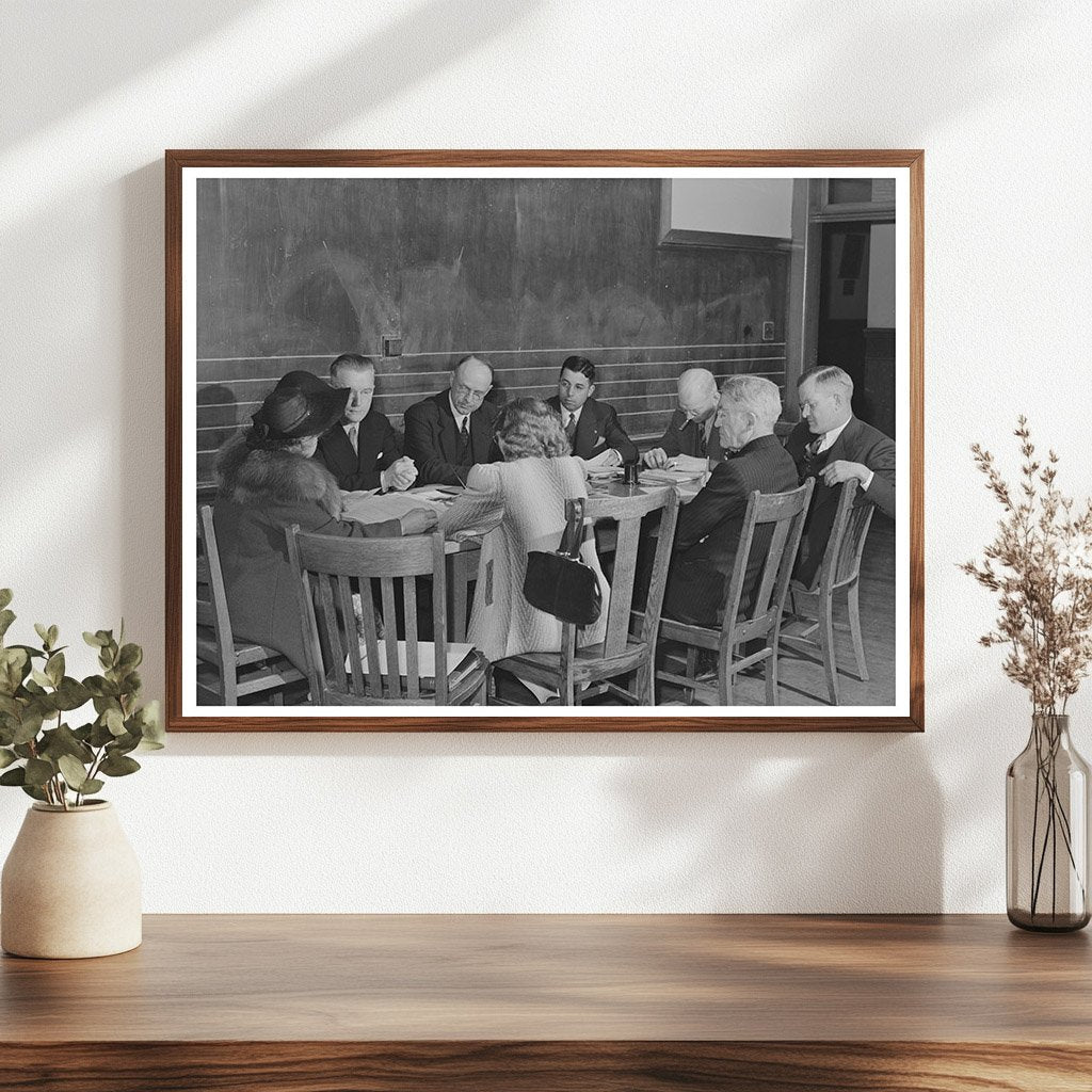 San Leandro School Board Meeting May 1942