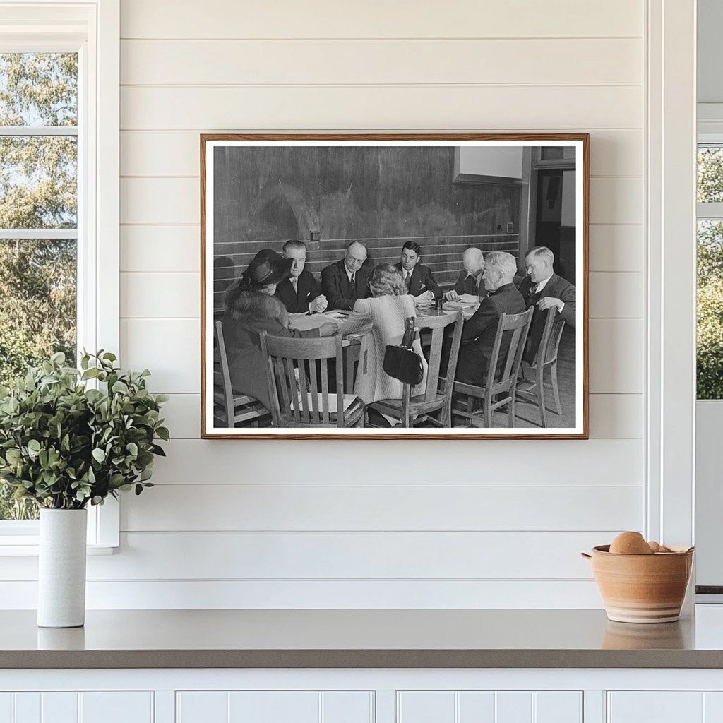 San Leandro School Board Meeting May 1942